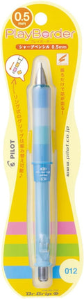 PILOT Mechanical Pencil Dr.Grip CL PlayBorder, 0.5mm, Aqua Blue, HDGCL-50R-PAL
