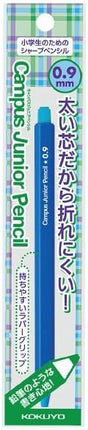KOKUYO Mechanical Pencil Campus Junior Pencil, 0.9mm Blue (Hanging Pack) PS-C100B-1P, Bulk Set of 10