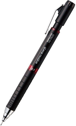 KOKUYO Mechanical Pencil Enpitsu Sharp TypeMx Metal Grip, 0.9mm Red, PS-P500R-1P, Set of 3