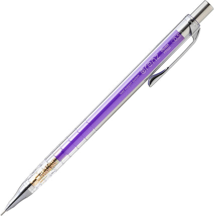 Pentel Mechanical Pencil Orenz Clear Body Limited 0.5mm, Clear Violet, XPP505-TV