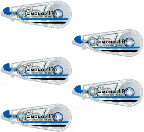 Tombow, Correction Tape, MONO AIR, AIR6, 6mm, CT-CA6 5 Pieces, CT-CA6-5P