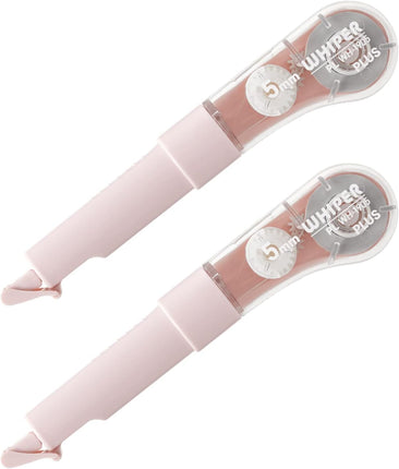 PLUS, Correction Tape, Whiper PL, 5mm, Pink, 2 Pieces, WH-1905, 52-134