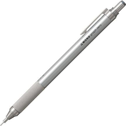 Tombow Mechanical Pencil MONO graph zero, 0.5mm, Silver, DPA-162B