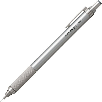 Tombow Mechanical Pencil MONO graph zero, 0.5mm, Silver, DPA-162B