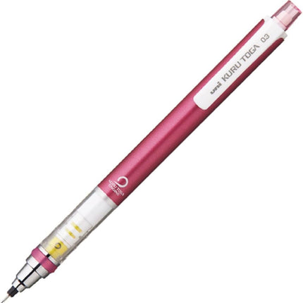 uni Mitsubishi Pencil Mechanical Pencil, Kuru Toga Standard Model, 0.3mm, Pink, M3-450 1P, M34501P.13