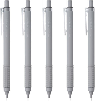 Tombow Mechanical Pencil MONO graph Lite 0.5, 0.5mm, Gray, 5 Pieces, DCD-521BAZ
