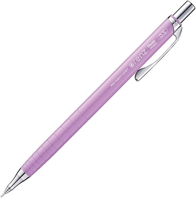 Pentel Mechanical Pencil Orenz 0.5mm Berry Purple, XPP505-GV, Set of 5