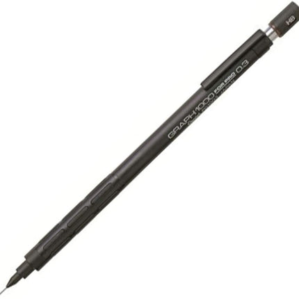 Pentel Mechanical Pencil Graph 1000 CS 0.3mm, Black, PG1003CS-A