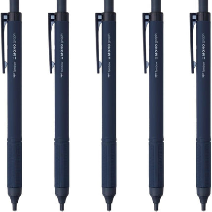 Tombow Mechanical Pencil MONO graph Lite 0.5, 0.5mm, Navy, 5 Pieces, DCD-521AAZ