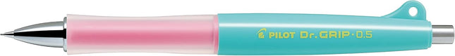 PILOT Mechanical Pencil Dr.Grip 30 Colors Street Color Series, Limited, Pastel Green & Pink, HDGL-50R-PGP