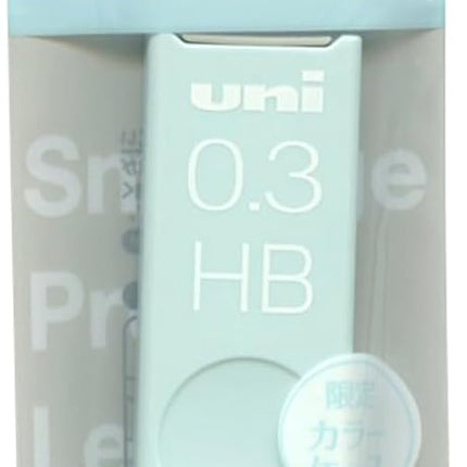uni Mitsubishi Pencil Mechanical Pencil Lead Refill uni Color Case 0.3mm HB Pale Blue, Limited Color, ULS03251PHBPB