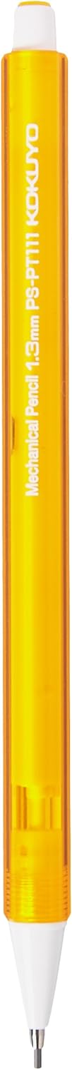 KOKUYO Mechanical Pencil Enpitsu Sharp Candy Color, 1.3mm, Yellow, PS-PT111Y-1P