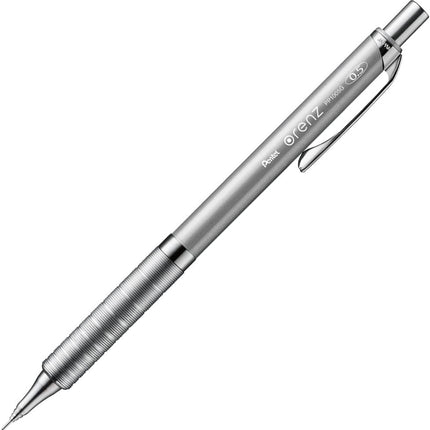 Pentel Mechanical Pencil Orenz Metal Grip 05 XPP1005G-Z Silver