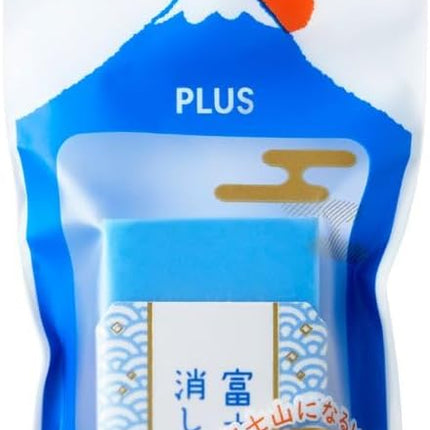Plus, Eraser, Air-In Mount Fuji Eraser, Cerice Packed, ER-100AIF-P, 6 Designs x 2, 12 Pieces