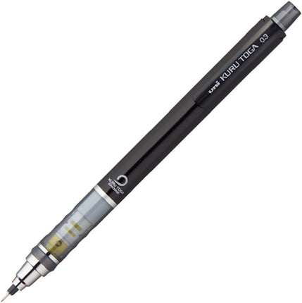 uni Mitsubishi Pencil Mechanical Pencil, Kuru Toga Standard Model, 0.3mm, Black, M3-450 1P, M34501P.24