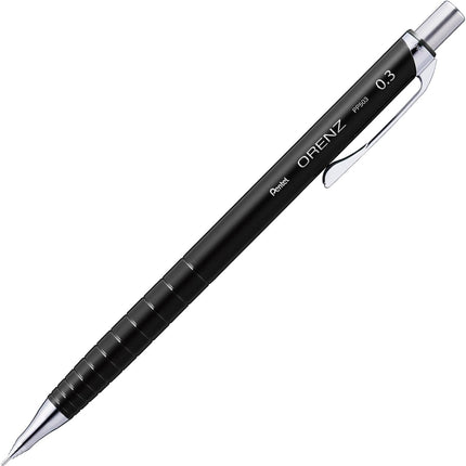 Pentel Mechanical Pencil Orenz, 0.3mm, Black, XPP503-RA