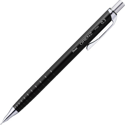 Pentel Mechanical Pencil Orenz, 0.3mm, Black, XPP503-RA