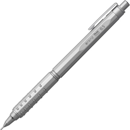 Pentel Mechanical Pencil Orenz AT Dual Grip 0.5mm, Silver, XPP2005-Z