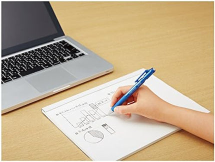 KOKUYO Mechanical Pencil Enpitsu Sharp TypeS, 0.9mm Blue (Hanging Pack), PS-P200B-1P, Set of 10