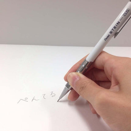 Pentel Mechanical Pencil Stein 0.5mm, White, XP315-W, Set of 5