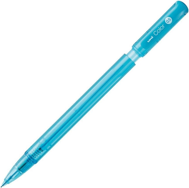 uni Mitsubishi Pencil Mechanical Pencil, Erasable Color Lead, uni Color, 0.5mm, Mint Blue, M5-102C, M5102C.32, Set of 10