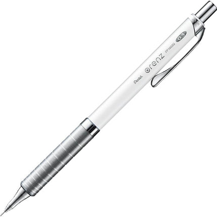 Pentel Mechanical Pencil Orenz Metal Grip 0.3mm, White, XPP1003G-W