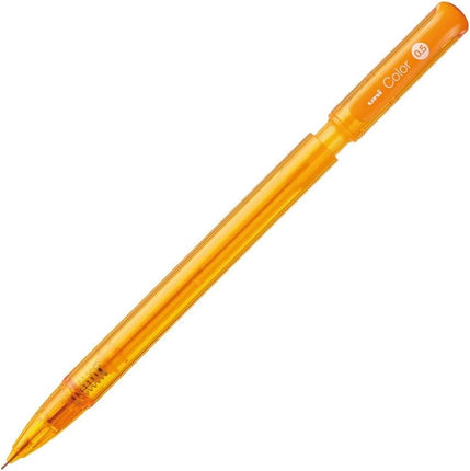 uni Mitsubishi Pencil Mechanical Pencil, Erasable Color Lead, uni Color, 0.5mm, Orange, M5-102C, M5102C.4, Set of 10