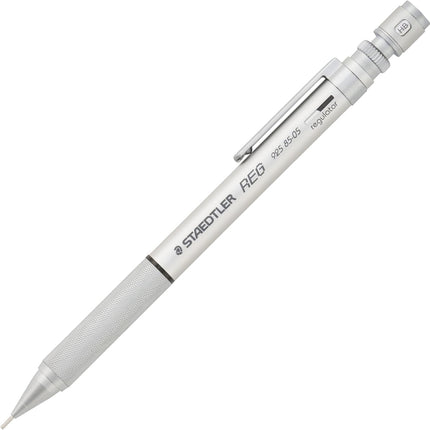 STAEDTLER REG Drafting Mechanical Pencil, 0.5mm, Silver, 925 85-05