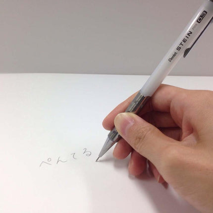 Pentel Mechanical Pencil Stein 0.3mm, Clear White, XP313-CW, Set of 5