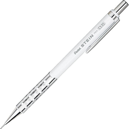 Pentel Mechanical Pencil Stein 0.5mm, White, XP315-W, Set of 5