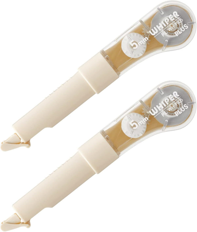 PLUS, Correction Tape, Whiper PL, 5mm, Ivory, 2 Pieces, WH-1905, 52-135