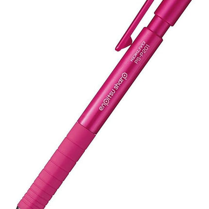 KOKUYO Mechanical Pencil Enpitsu Sharp TypeS, 1.3mm Pink (Hanging Pack), PS-P201P-1P, Set of 3