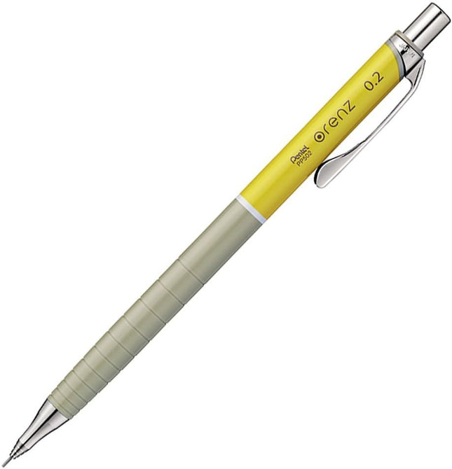 Pentel Mechanical Pencil Orenz Limited Mannish Line 0.2mm, Yellow, XPP502-MG