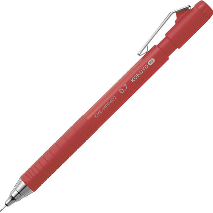KOKUYO Mechanical Pencil KOKUYO ME 0.7mm TypeM, TARTAN RED, KME-MPP402DR-1P