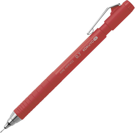 KOKUYO Mechanical Pencil KOKUYO ME 0.7mm TypeM, TARTAN RED, KME-MPP402DR-1P