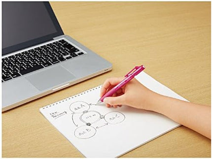 KOKUYO Mechanical Pencil Enpitsu Sharp TypeS, 1.3mm Pink (Hanging Pack), PS-P201P-1P, Set of 10