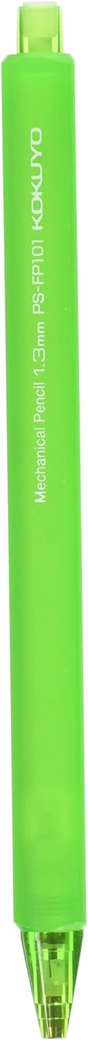 KOKUYO Mechanical Pencil Enpitsu Sharp Frozen Color, 1.3mm Yellow Green, PS-FP101YG-1P