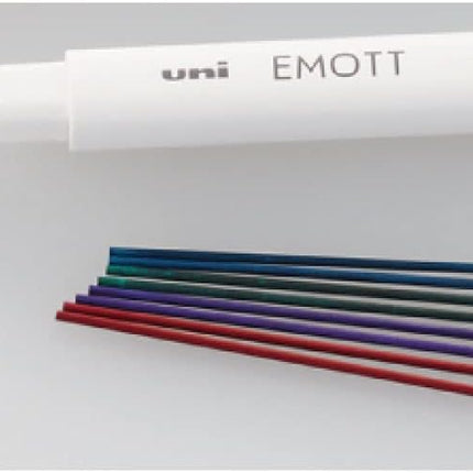 uni Mitsubishi Pencil Mechanical Pencil Lead Refill EMOTT pencil 0.9mm 4 Colors No.1 Refresh Color, 10 Pieces, ULE09MIX.NO1