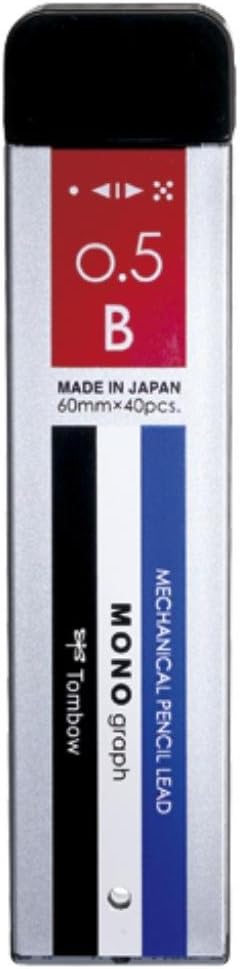 Tombow Mechanical Pencil Lead Refill MONO graph MG 0.5mm B R5-MGB01
