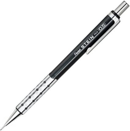 Pentel Mechanical Pencil Stein 0.5mm P315-MA Metallic Black Shaft