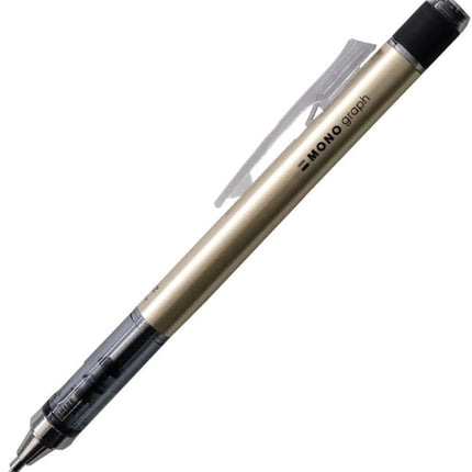 Tombow Mechanical Pencil MONO graph 0.5, 0.5mm, Gold, 5 Pieces, SH-MG06-5P