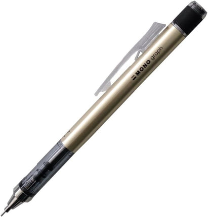Tombow Mechanical Pencil MONO graph 0.5, 0.5mm, Gold, 5 Pieces, SH-MG06-5P