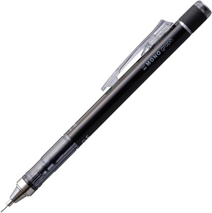 Tombow Mechanical Pencil MONO graph 0.5, 0.5mm, Black, 5 Pieces, SH-MG11-5P