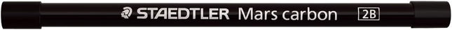 Staedtler Drawing Lead Refill Mars Carbon 2.0mm 2B, 200 E4-2B