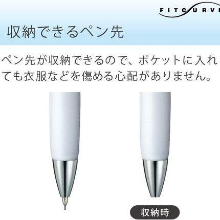 KOKUYO Mechanical Pencil FitCurve, 0.5mm Blue, PS-300B
