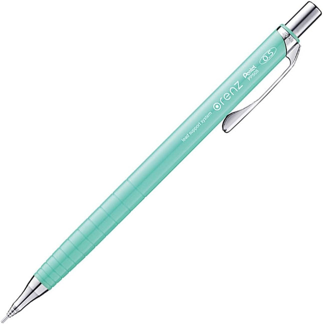 Pentel Mechanical Pencil Orenz 0.5mm XPP505-GD Mint Green