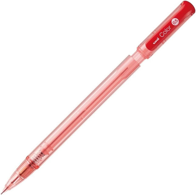 uni Mitsubishi Pencil Mechanical Pencil, Erasable Color Lead, uni Color, 0.5mm, Red, M5-102C, M5102C.15, Set of 10