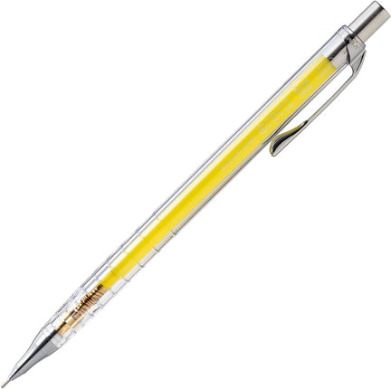 Pentel Mechanical Pencil Orenz Clear Body Limited 0.5mm, Clear Yellow, XPP505-TG