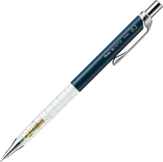 Pentel Mechanical Pencil Orenz Metal Grip Limited Simple Days 0.2mm, Navy, XPP502-CMC