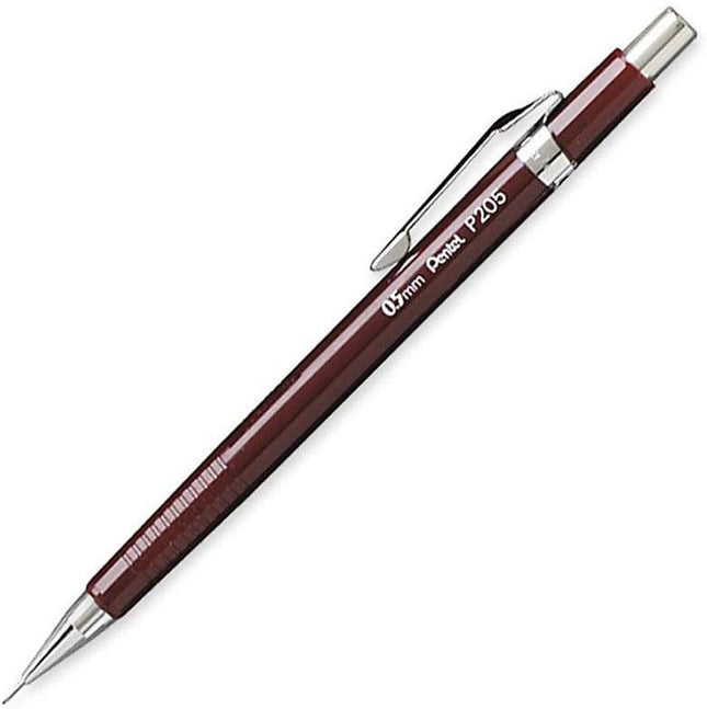 Pentel Mechanical Pencil Kitera P205 0.5mm, Red, P205-BKS